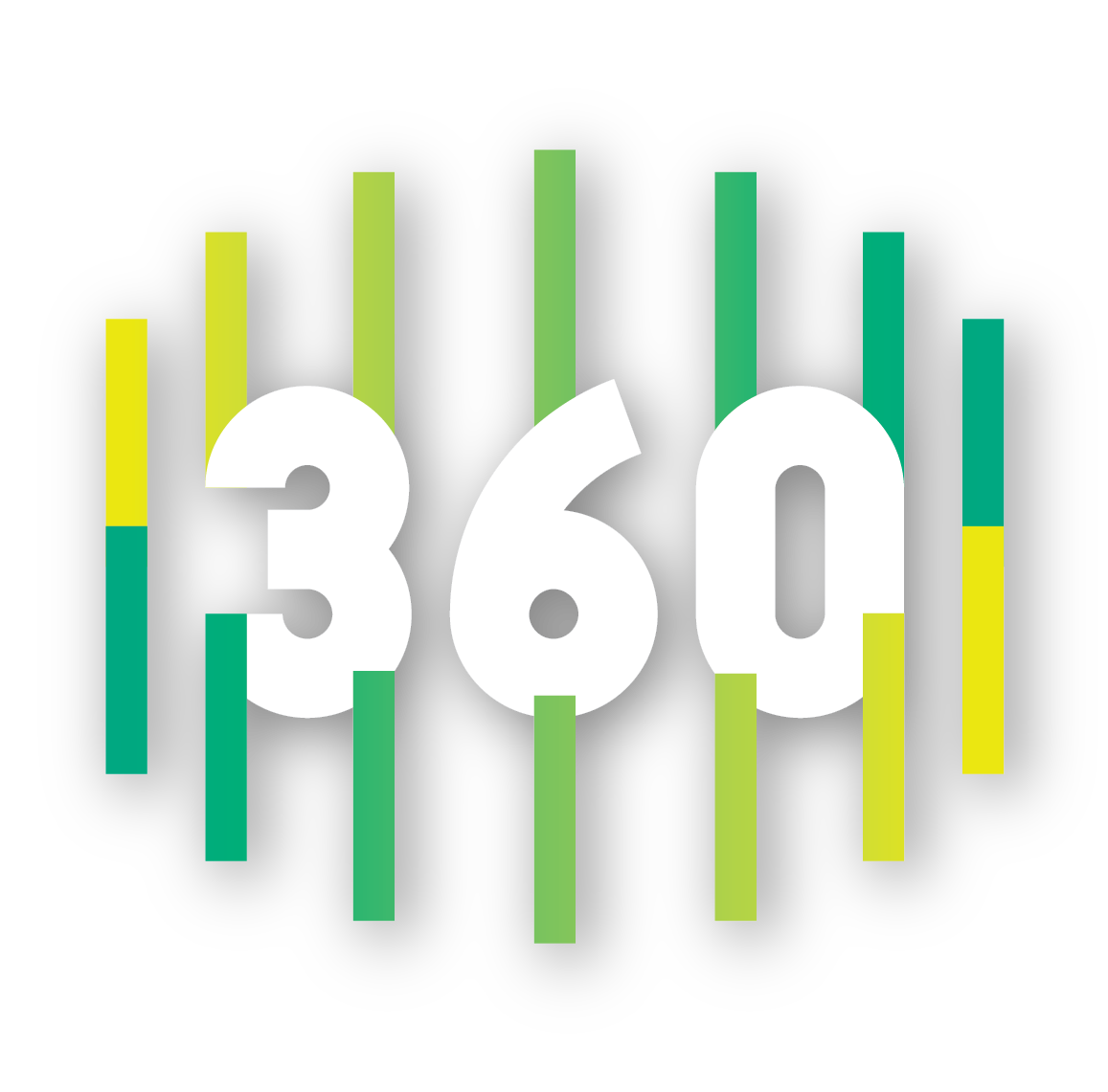 360 logo zwart